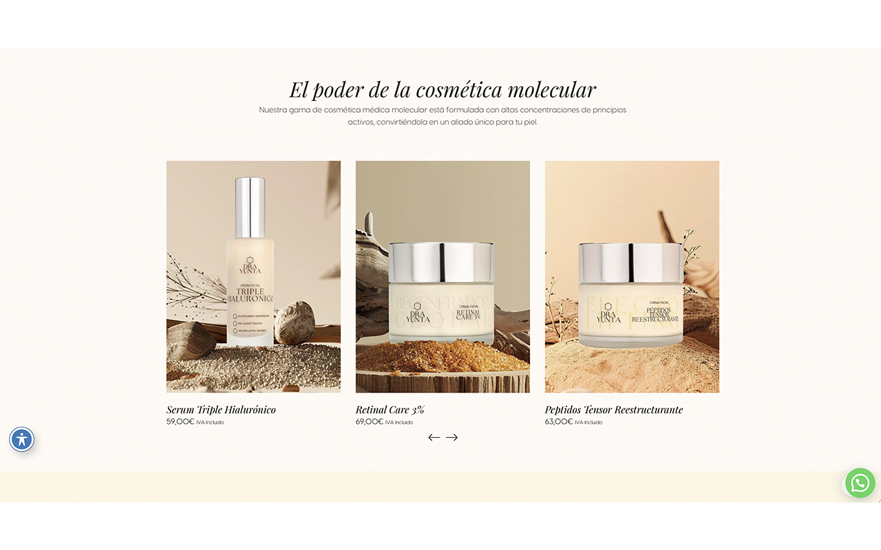 Solicita tu presupuesto gratuito” Galería de imágenes de sitios web desarrollados. “Diseñamos webs que impulsan tu negocio.”